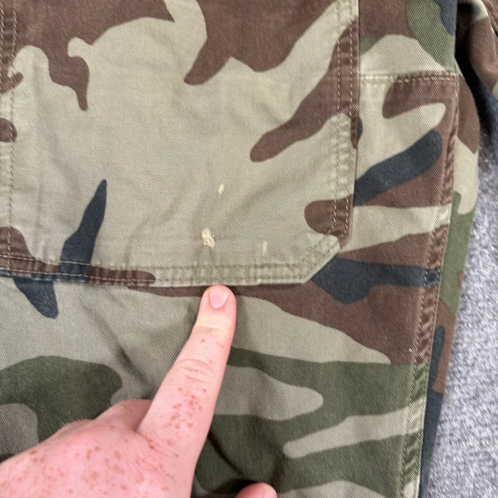 Levi's Pants Mens 30 (Fits 28x26) Camo Cargo‎ Utility Outdoors Military Stretch